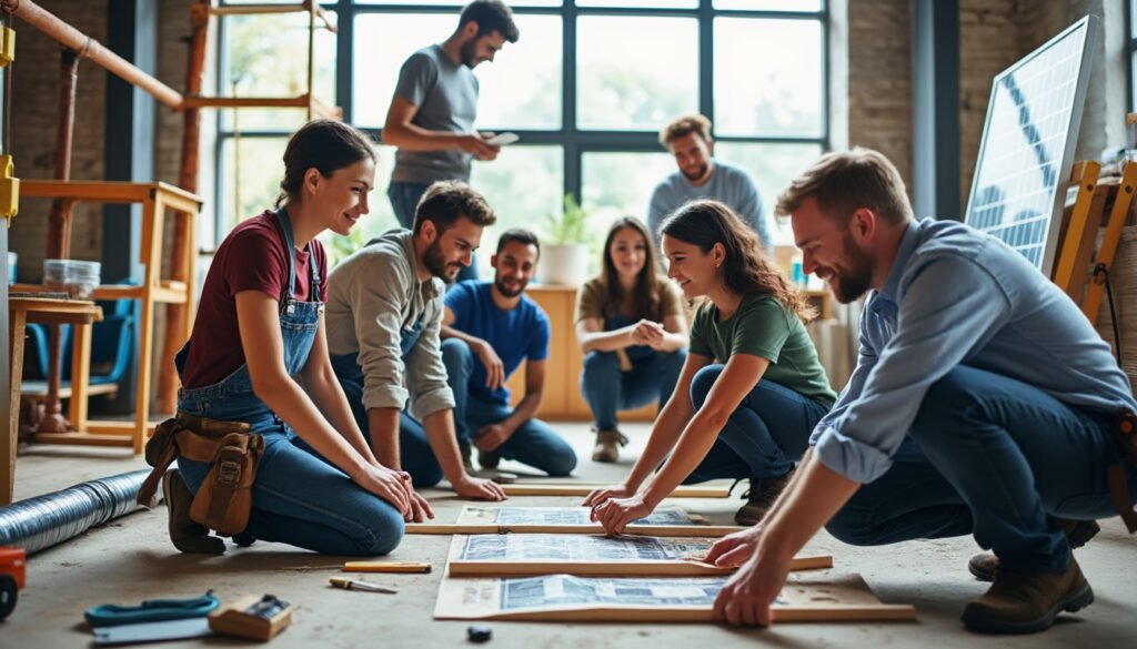 découvrez notre formation complète dédiée aux métiers de la rénovation énergétique. apprenez les compétences essentielles, les techniques innovantes et les meilleures pratiques pour vous lancer avec succès dans ce secteur en pleine croissance. transformez votre passion en carrière et participez à la transition énergétique dès aujourd'hui.