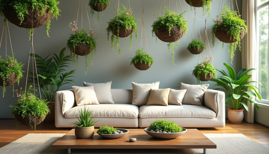 découvrez l'art du kokedama et apprenez à créer facilement des jardins suspendus chez vous. transformez votre espace intérieur avec cette technique japonaise originale, alliant nature et décoration. parfait pour les amateurs de plantes et de diy!