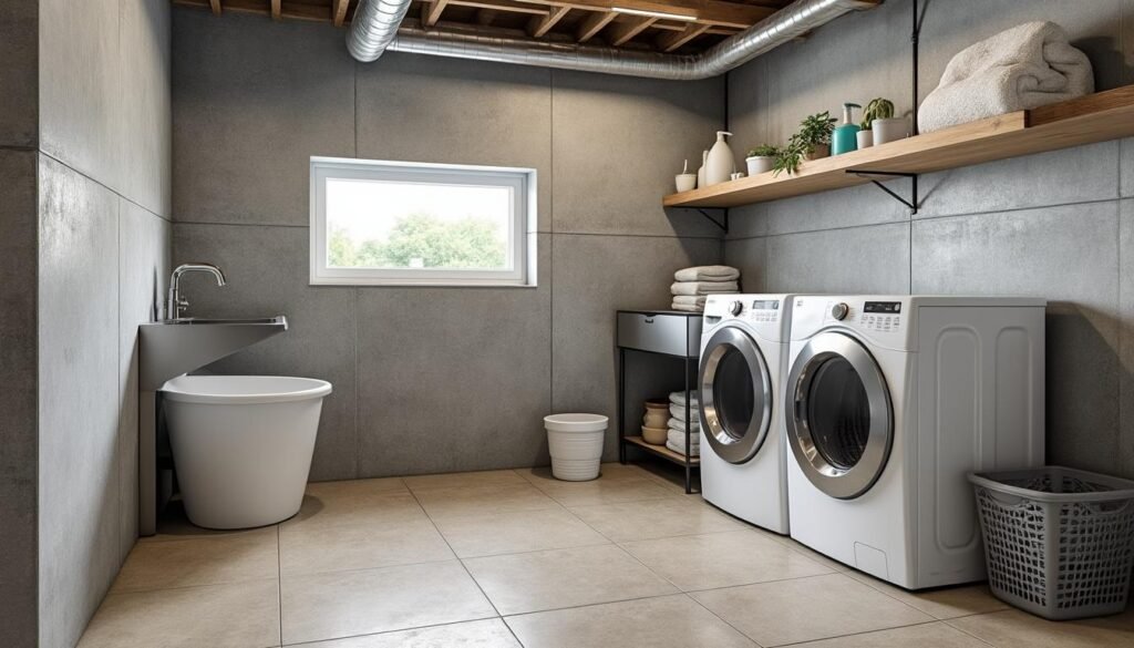 découvrez quel type de carrelage choisir pour une buanderie dans une cave semi-enterrée, en tenant compte de l'humidité, de la résistance et du style pour un espace fonctionnel et esthétique.