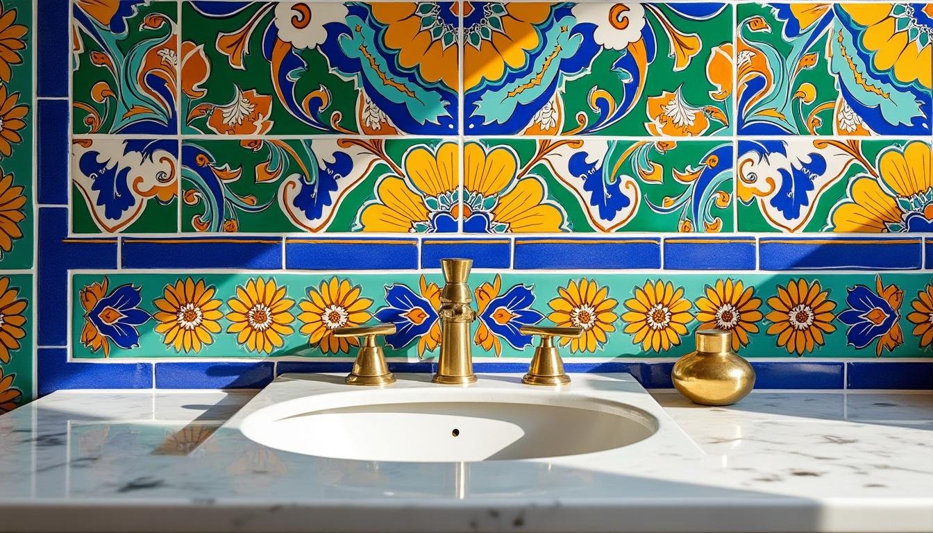 découvrez comment intégrer les magnifiques motifs orientaux de la céramique turque pour sublimer la décoration de votre salle de bain avec élégance et authenticité.