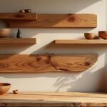 découvrez comment créer un coin 'bois précieux' unique avec des petites étagères, des planches déco et des objets fait-maison pour un intérieur chaleureux et personnalisé.