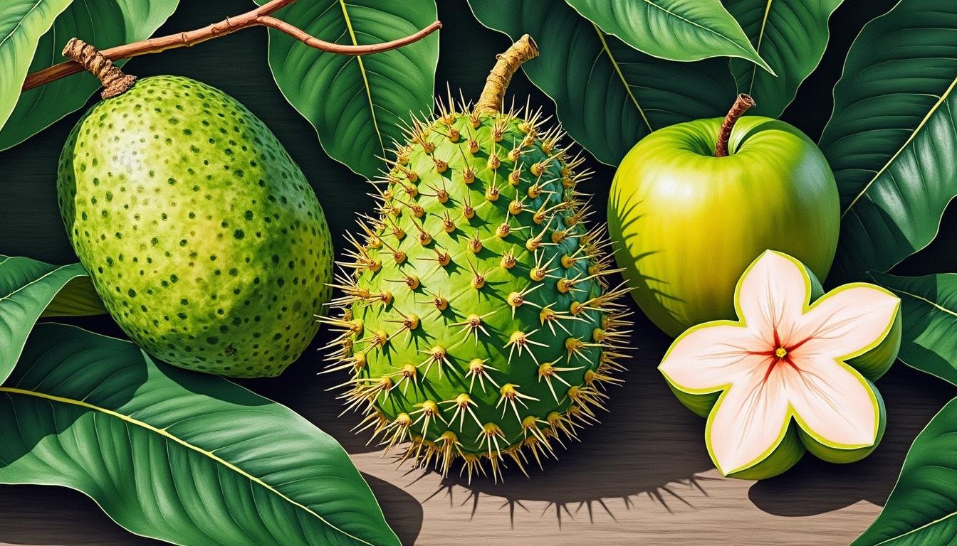 explorez les différentes variétés d'anones et apprenez leurs caractéristiques essentielles pour mieux les connaître et les apprécier.