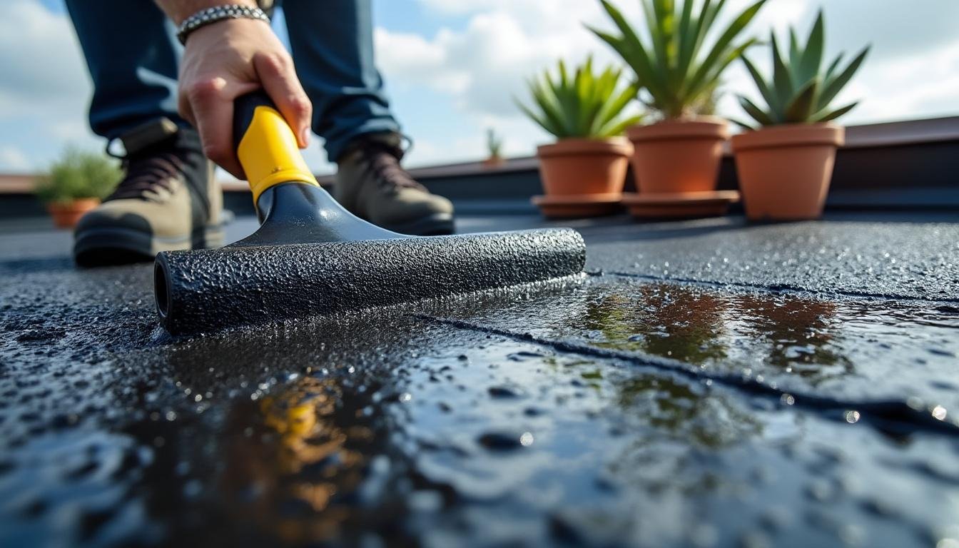 découvrez comment utiliser une émulsion de bitume pour hydrofuger efficacement une terrasse, un toit plat ou un muret, garantissant une protection durable contre l'humidité et les infiltrations.