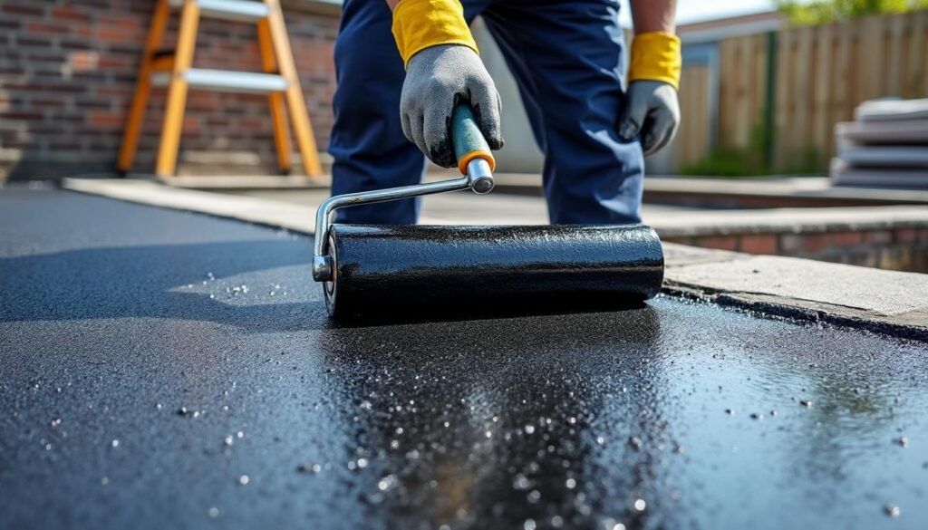 découvrez comment utiliser l'émulsion de bitume pour hydrofuger efficacement votre terrasse, toit plat ou muret, et protéger vos surfaces contre l'humidité et les infiltrations.