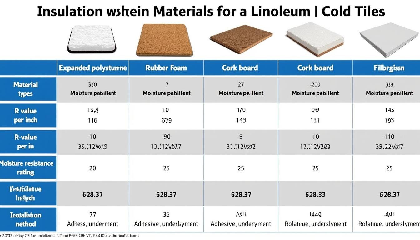 découvrez si l'installation d'un isolant sous un sol en lino posé sur un carrelage froid est nécessaire pour améliorer le confort thermique et éviter les déperditions de chaleur.