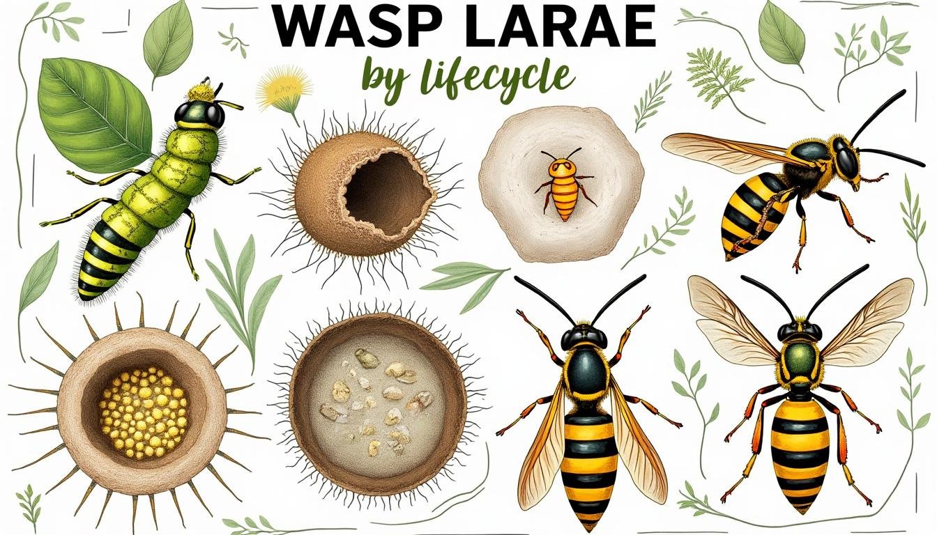 découvrez comment identifier facilement une larve de guêpe grâce à notre guide complet et illustré. apprenez à repérer les caractéristiques clés et différencier les larves pour mieux comprendre ces insectes.