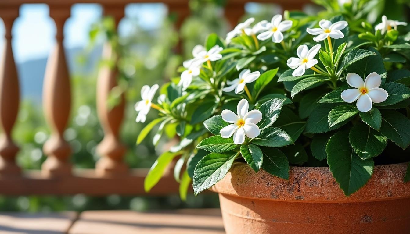 découvrez nos conseils pour cultiver le jasmin du bali en pot sur votre terrasse ou balcon et profiter de son parfum envoûtant toute l'année.