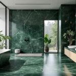 découvrez comment utiliser le marbre vert des alpes pour sublimer vos plans de travail et salles de bain avec élégance et durabilité.