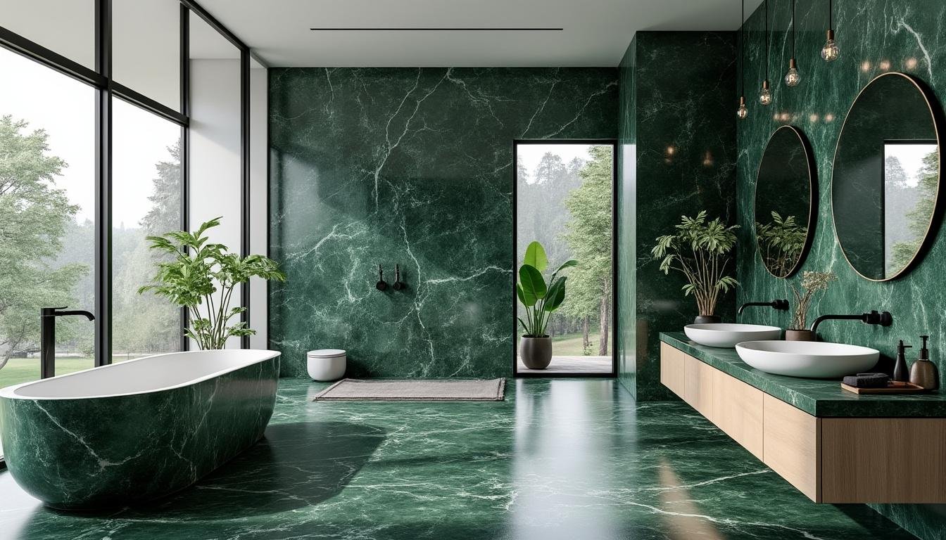 découvrez comment utiliser le marbre vert des alpes pour sublimer vos plans de travail et salles de bain avec élégance et durabilité.