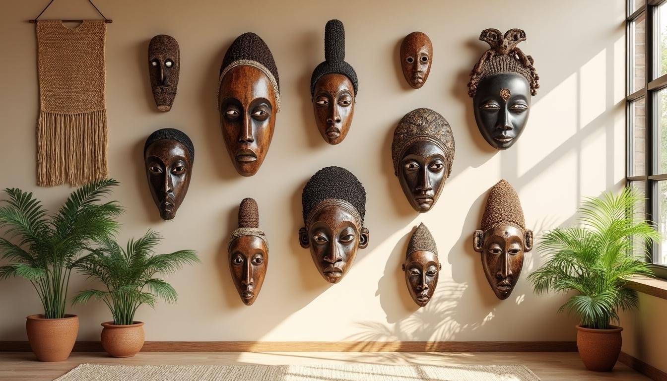 découvrez comment exposer harmonieusement vos masques traditionnels africains en respectant les règles essentielles pour sublimer leur beauté et leur histoire.