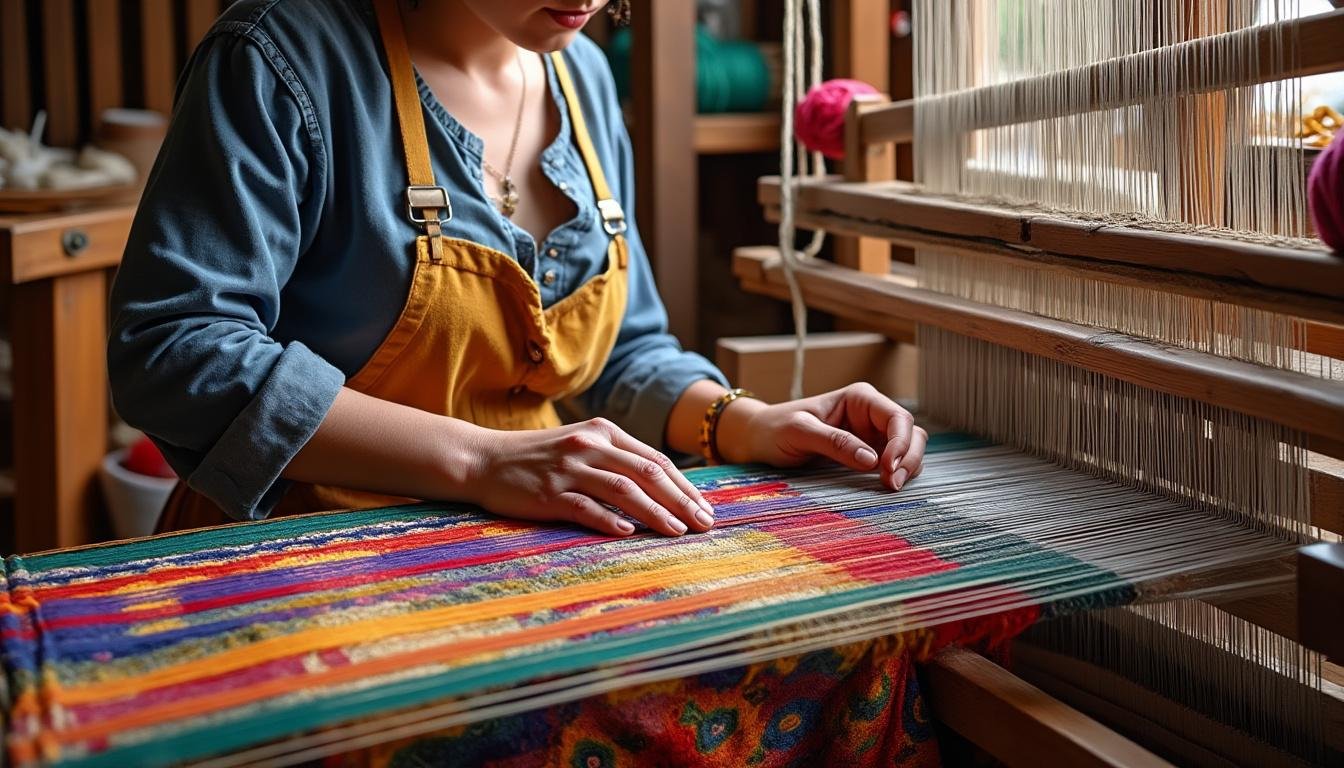 découvrez comment fabriquer vos propres tissus déco pour la maison avec un métier à tisser artisanal. apprenez des techniques simples et créatives pour personnaliser votre intérieur.