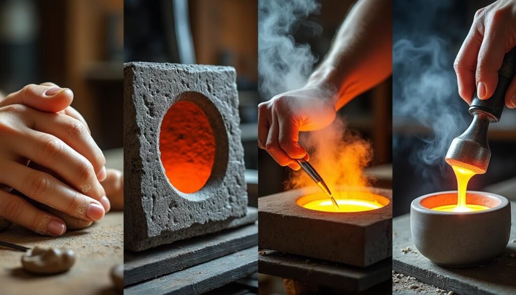 découvrez le moulage à la cire perdue pour créer pas à pas des objets décoratifs en métal uniques et raffinés. guide complet pour débutants et passionnés d'artisanat.