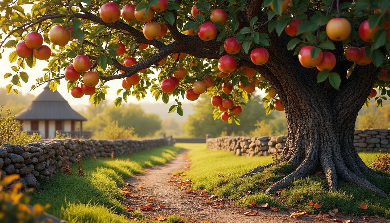 découvrez le pommier reinette d’armorique, un vieux fruitier au goût authentique, parfait pour embellir et enrichir votre jardin avec ses pommes savoureuses et son charme ancien.