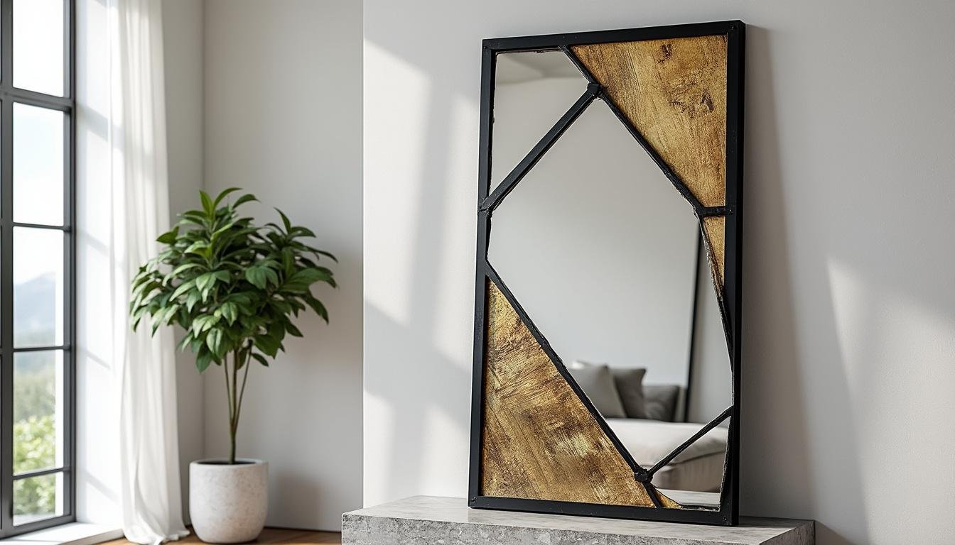 découvrez comment transformer un vieux miroir piqué en une pièce déco contemporaine unique grâce à nos astuces créatives et faciles à réaliser.