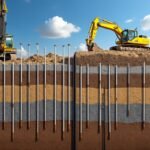 découvrez notre guide complet sur la technique de consolidation des sols par parois clouées, une méthode efficace pour renforcer les terrains et assurer la stabilité des constructions.