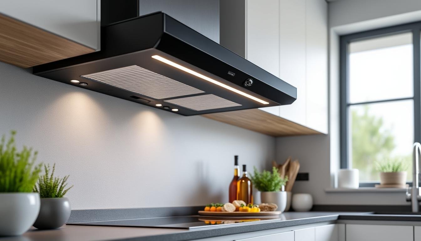 découvrez comment installer une hotte de plan dans une cuisine avec un plafond trop bas, en optimisant l'espace et en assurant une ventilation efficace.