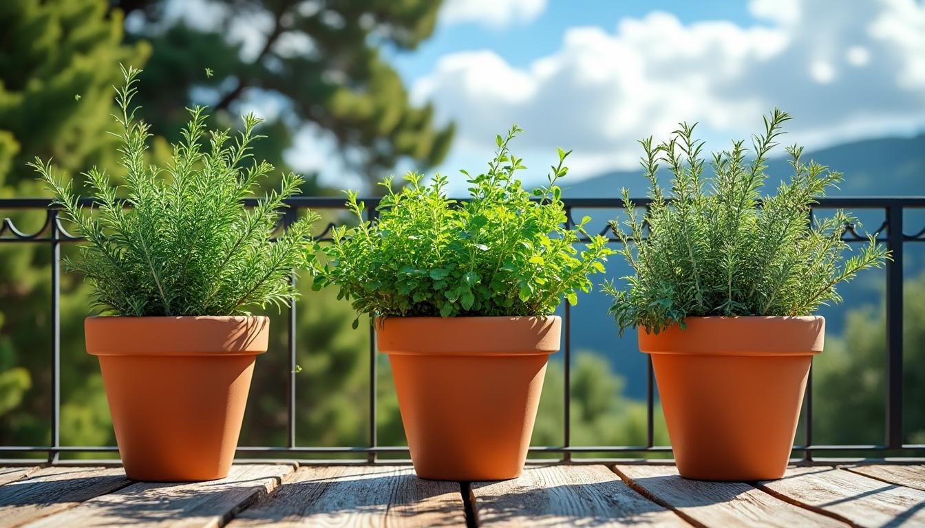 découvrez quelles plantes aromatiques choisir pour un balcon exposé au vent, même au 4e étage, afin de créer un jardin parfumé et résistant.
