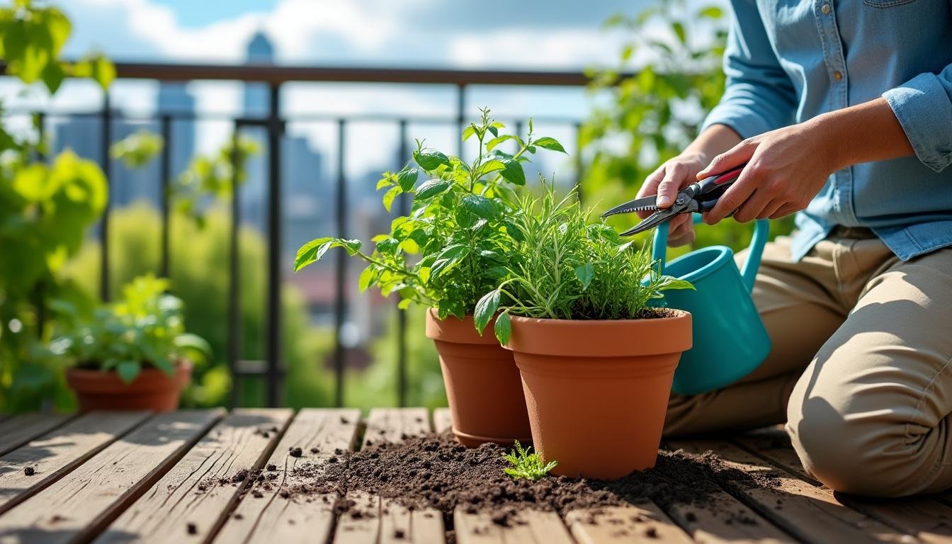 découvrez quelles plantes aromatiques résistent parfaitement aux vents forts sur un balcon au 4e étage et comment les cultiver pour un jardin aromatique réussi en milieu urbain.