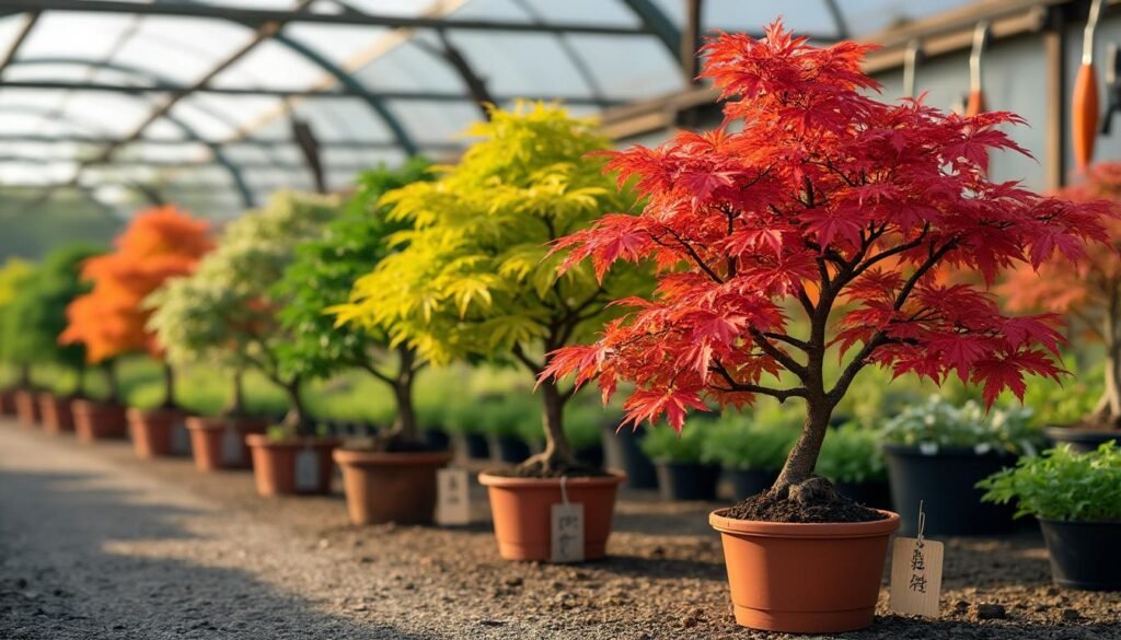 achetez en ligne des érables du japon greffés de qualité supérieure dans notre pépinière spécialisée. découvrez une large sélection de plants sains, prêts à embellir votre jardin.