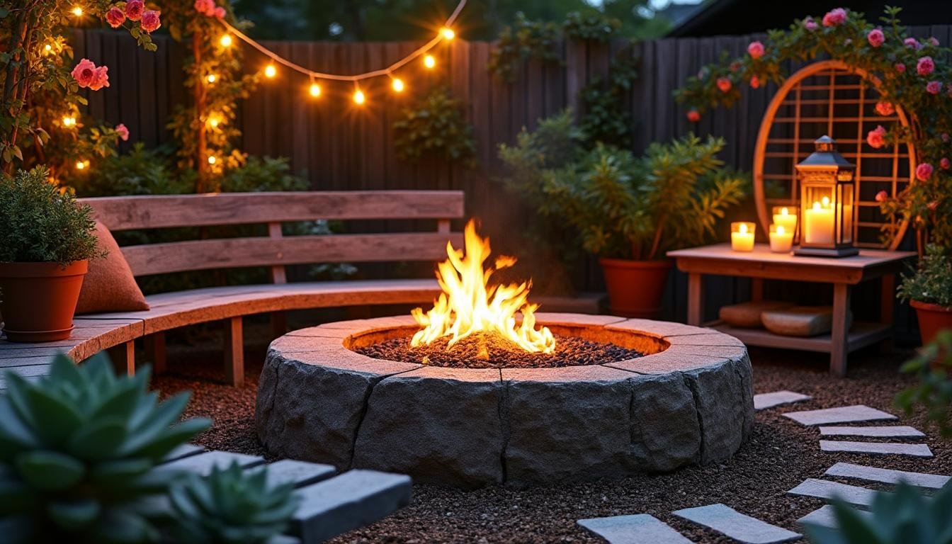 découvrez comment aménager un mini coin feu de camp convivial et sécuritaire dans votre petit jardin de ville pour profiter de soirées chaleureuses en plein air.