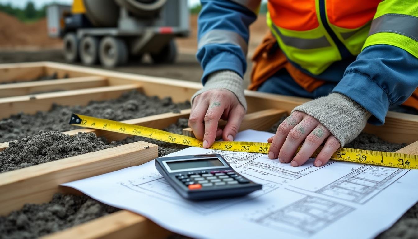découvrez comment calculer facilement la quantité de béton nécessaire pour vos travaux de construction afin d’éviter le gaspillage et optimiser vos achats.