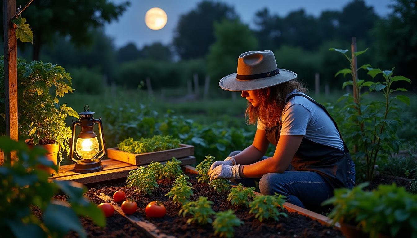 découvrez comment jardiner efficacement en suivant les phases de la lune avec nos techniques et conseils pratiques pour un jardin florissant toute l'année.