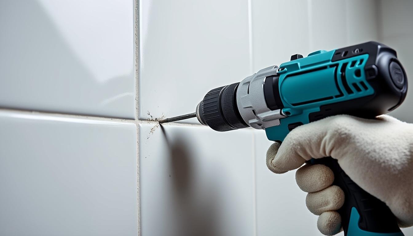 découvrez comment percer du carrelage mural sans l'éclater grâce à nos astuces de pro et à la mèche adaptée pour un travail précis et sans dégâts.