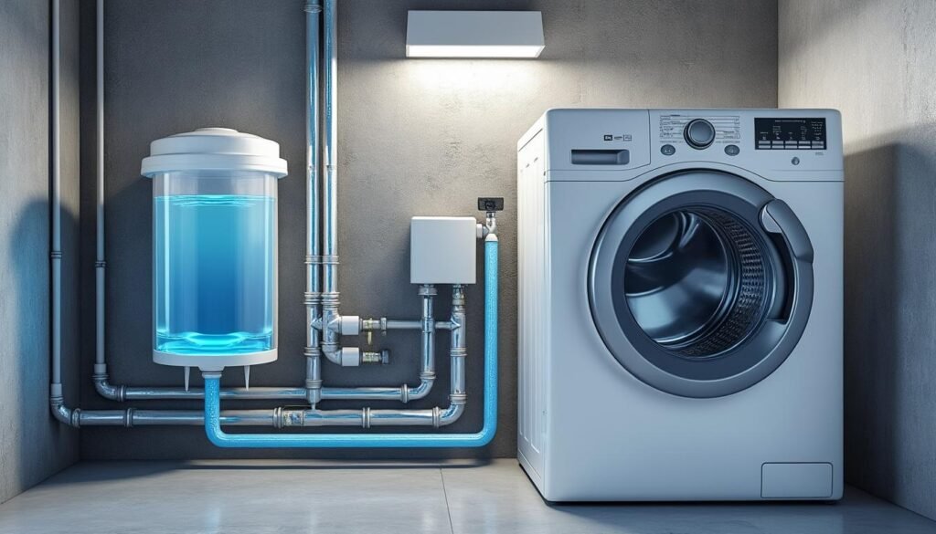 découvrez comment installer un système de récupération d’eau pour votre machine à laver en sous-sol afin de réduire votre consommation d’eau et économiser sur vos factures.