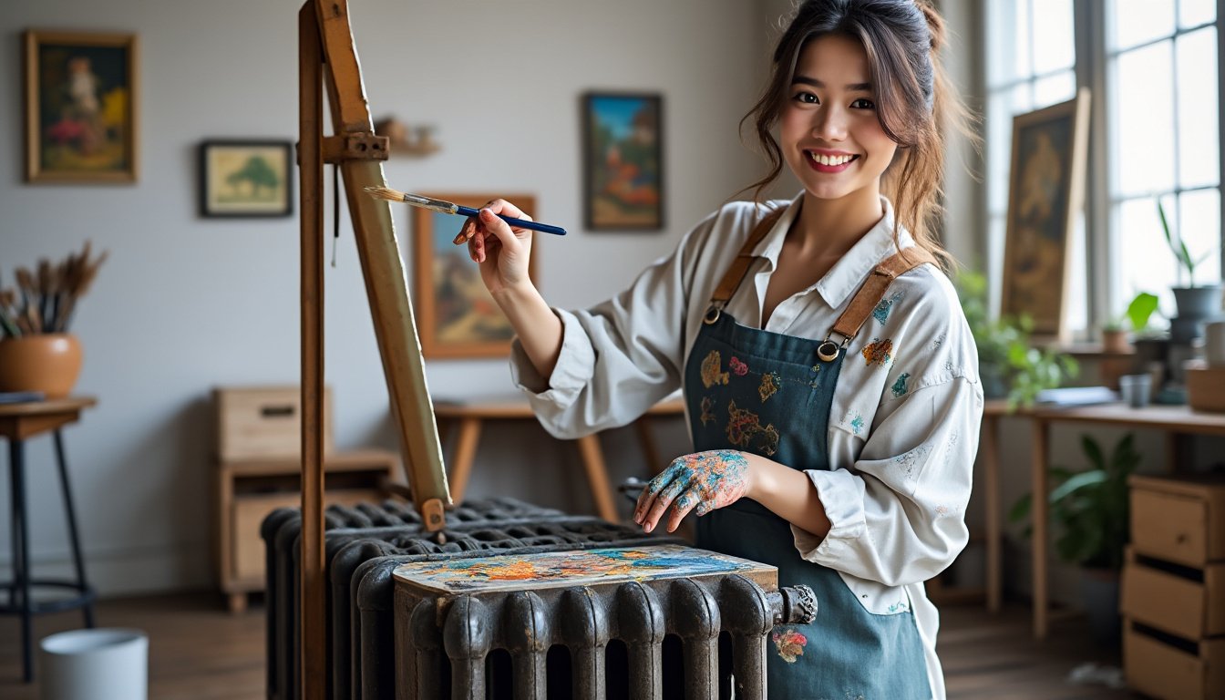 découvrez comment repeindre un radiateur en fonte sans provoquer d'odeurs désagréables au redémarrage grâce à nos conseils simples et efficaces.