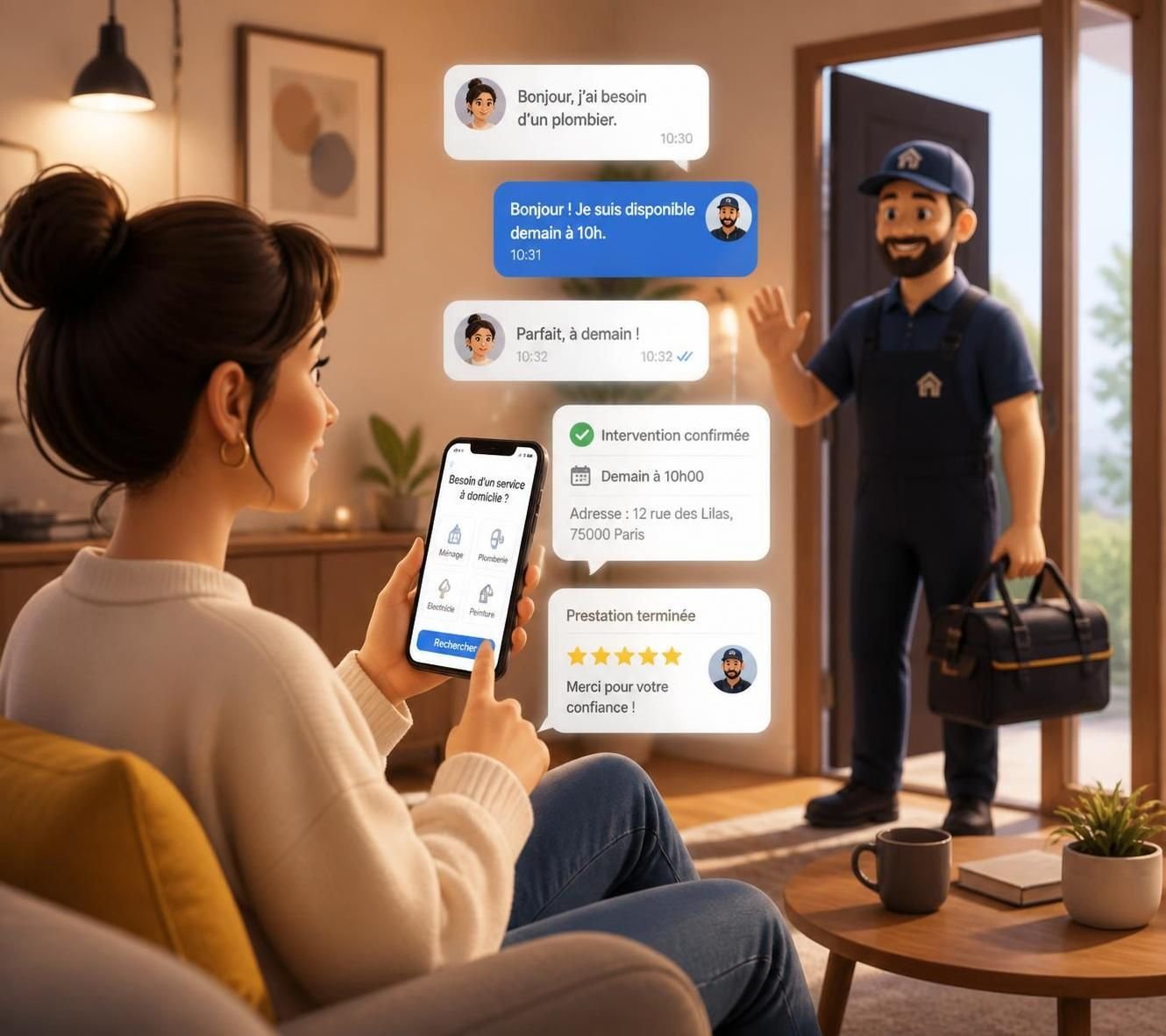 explorez en détail les véritables services offerts par cette plateforme d'aide en ligne à domicile et découvrez comment elle peut simplifier votre quotidien.